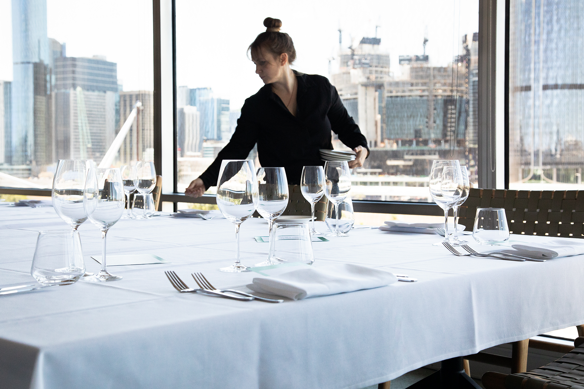 Elegant service staff catering Brisbane